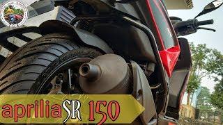 Aprilia SR 150 ABS | Exhaust Sound