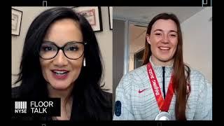 NYSE Floor Talk: Silver Medalist Jaelin Kauf