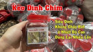 35k/100g Keo Dính Chim - Bẫy Chim Sẻ , Cu Gáy , Chào Mào Siêu Dính , Không Chảy Rớt , Dùng Nhiều Lần