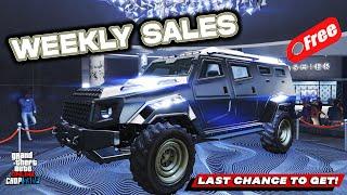 GTA 5 Online | NEW DLC CARS | WEEKLY UPDATE | FREE CARS! CARS TO BUY! | Rare Cars | SALES | 3X Money
