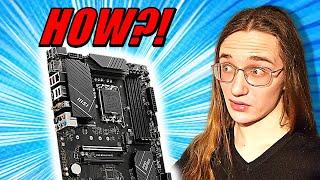 How is This Motherboard SO CHEAP?! MSI PRO B760-P  WiFi