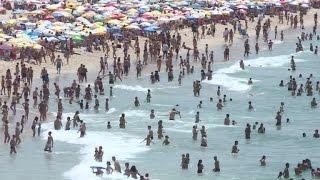 O ano de 2015 se despede com onda de calor no Rio