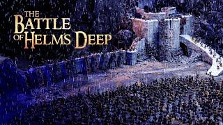 A massive game of Lord of the Rings. The Battle for Helm's Deep! | Middle-Earth Strategy Battle Game