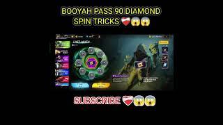 free fire  ️‍🩹️‍🩹️‍🩹️‍🩹 booyah pass 90 diamond spin tricks ️‍🩹 #shots video