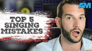 the top 5 mistakes beginner singers make