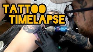 YungBlud Bear Tattoo Time Lapse  - P Hughes Tattoo