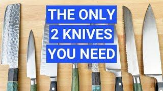 The Only 2 Kitchen Knives You Need (And 4 You Don’t)