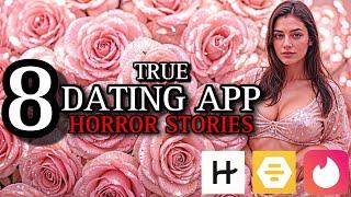 8 TRUE Disturbing Dating App Horror Stories | (#scarystories) Ambient Fireplace