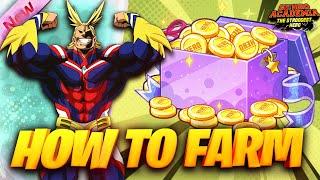 HOW TO FARM HERO COINS 100% F2P in My Hero Academia: Strongest Hero