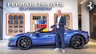 Ferrari 296 GTS Atelier in Blu Mirabeau | Ferrari Ulrich