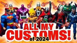 Every Custom Action Figure I Made in 2024!