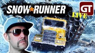 GameTube ist FESTGEFAHREN - Snowrunner im Koop - GT LIVE