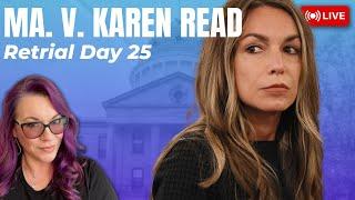 MA v. Karen Read Retrial Day 25 - Proctor Texts. Who was in the Sallyport with Read SUV. Dr. Russell