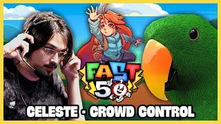 JoSniffy and ParrotDash race through Celeste while being sabotaged by chat | Fast50