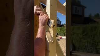 Timber bracing #shorts #woodworking #diy #carpentry #tools #carpenters #milwaukeetools #asmr #wow