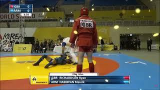 combat sambo ! fight GBR vs ARM . SAMBO FIAS