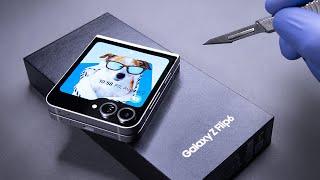 Samsung Galaxy Z Flip 6 Unboxing and Camera Test - ASMR