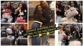 ZEENAYE SHIPPERS GIFT ZEE AND SINAYE WITH LOADS OF GIFT