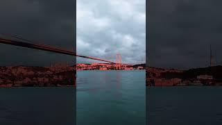 ISTANBUL , Martyrs Bridge Time Lapse | day to night | 