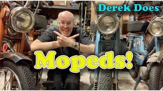 Vintage Mopeds on Derek Does.