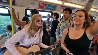 Full 'TRAIN' Loved girls PERFORMANCE 'Mr Bightside' The killers Allie Sherlock & Zoe Clarke