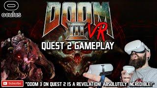 DOOM 3 VR ON QUEST 2 IS PERFECT VR HORROR // DOOM 3 Quest 2 Gameplay // Doom 3 VR Quest 2