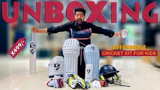 UNBOXING SG Junior Cricket Kit | 9 - 13 Years