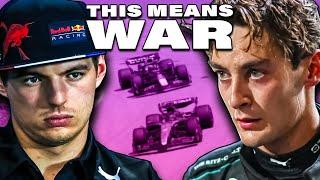 Russell & Verstappen's EXPLOSIVE FEUD is 𝓦𝓘𝓛𝓓