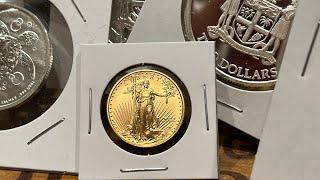 What a beautiful Coin 2022 1/4 oz Gold Eagle Stunning $10 Gold Piece