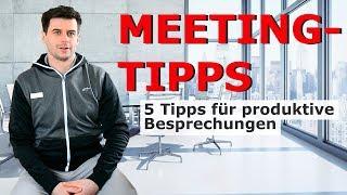 Meetingtipps | Die 5 besten Tipps für produktive Besprechungen