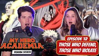 EDGESHOT THE GOAT! | My Hero Academia Season 7 Reaction | 7x12 "Those Who Defend, Those Who Violate”