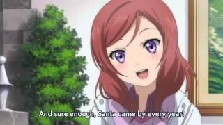 Love Live S2E2 - Maki believes in Santa!