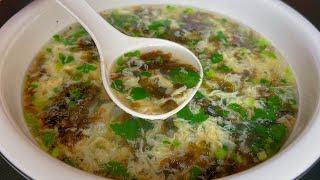 Yummy soup recipe  SOOTHING Seaweed Soupchinese recipe Everyone LovesFast  delicious and cheap