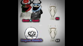 GOATS VS BAYERN MUNICH #football #trophy #shorts #trending #ronaldo #messi #bayernmunich