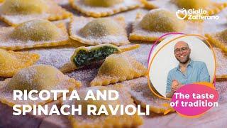  RICOTTA AND SPINACH RAVIOLI: The homemade flavor of fresh pasta straight to your kitchen 