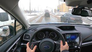 2021 SUBARU XV POV TEST DRIVE