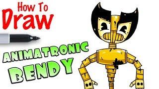 How to Draw Bendy Animatronic