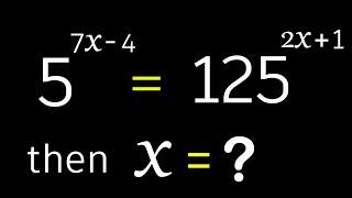 Learn how to solve Exponential Equation with different bases | VIJAY Maths