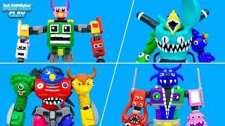 DIY: NEW Transformation Garten of Banban 4 & Rainbow Friend 2 Robot With Clay | Matrix Clay