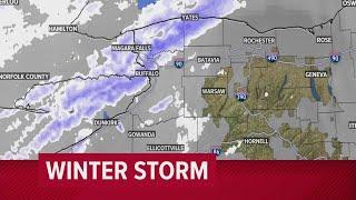Winter storm warning remains in effect for WNY