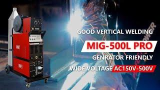 MIG-500L PRO Gas/Gasless MIG MAG INVERTER WELDING MACHINE | PERFECT POWER