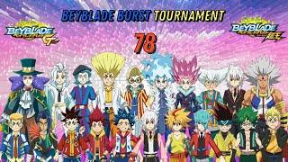 베이블레이드 버스트 진검 & 슈퍼킹 토너먼트 78회 풀버전 Beyblade Burst GT & Sparking Tournament 78 a combined copyt