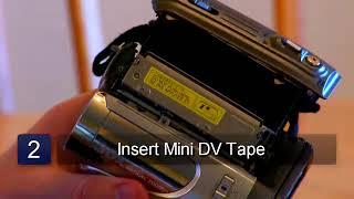 How to Use a MiniDV Tape