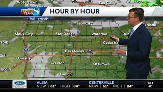 Iowa weather: More pop up thunderstorms possible today