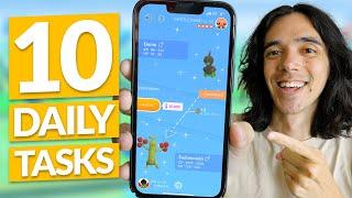 Top 10 Things To Do EVERY DAY in Pokémon GO!