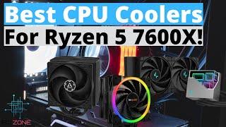 The Best CPU Coolers For Ryzen 5 7600x (TOP 3)