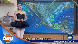 Pronóstico del clima de Halloween  | Aclimátate con Yanet García | Hoy