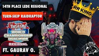 Yu-Gi-Oh! 14th place Regional: Raidraptor deck profile ft. Gaurav O.