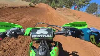 A couple of sessions at Eugene MX, 2024 Kawasaki KX450, DJI OSMO Action 5