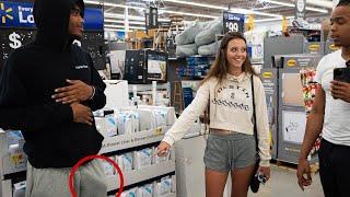 Cucumber prank in public! *she did this*